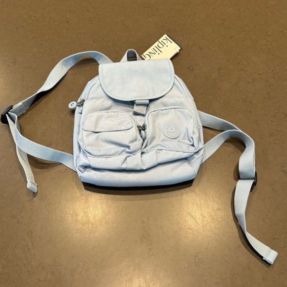 NWT Kipling Lovebug Small Backpack Bayside Blue - Picture 1 of 12
